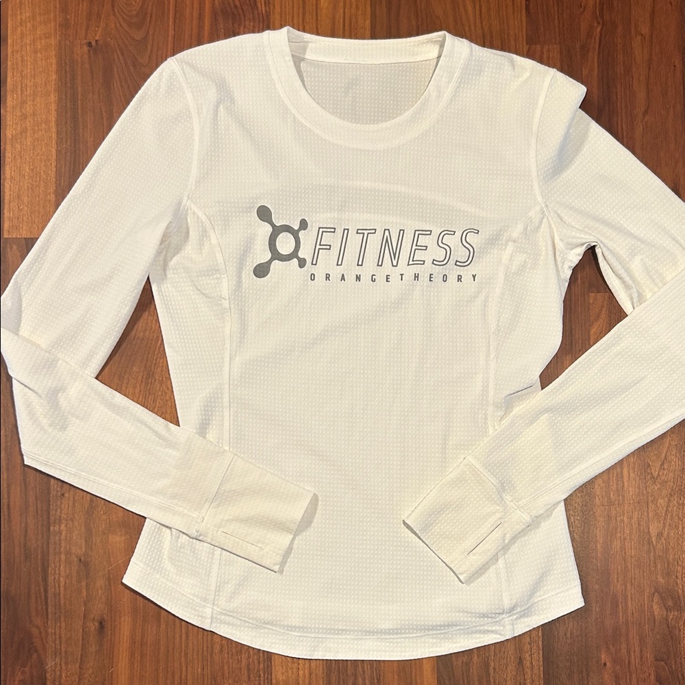 Lululemon Orangetheory Fitness White Long Sleeve
